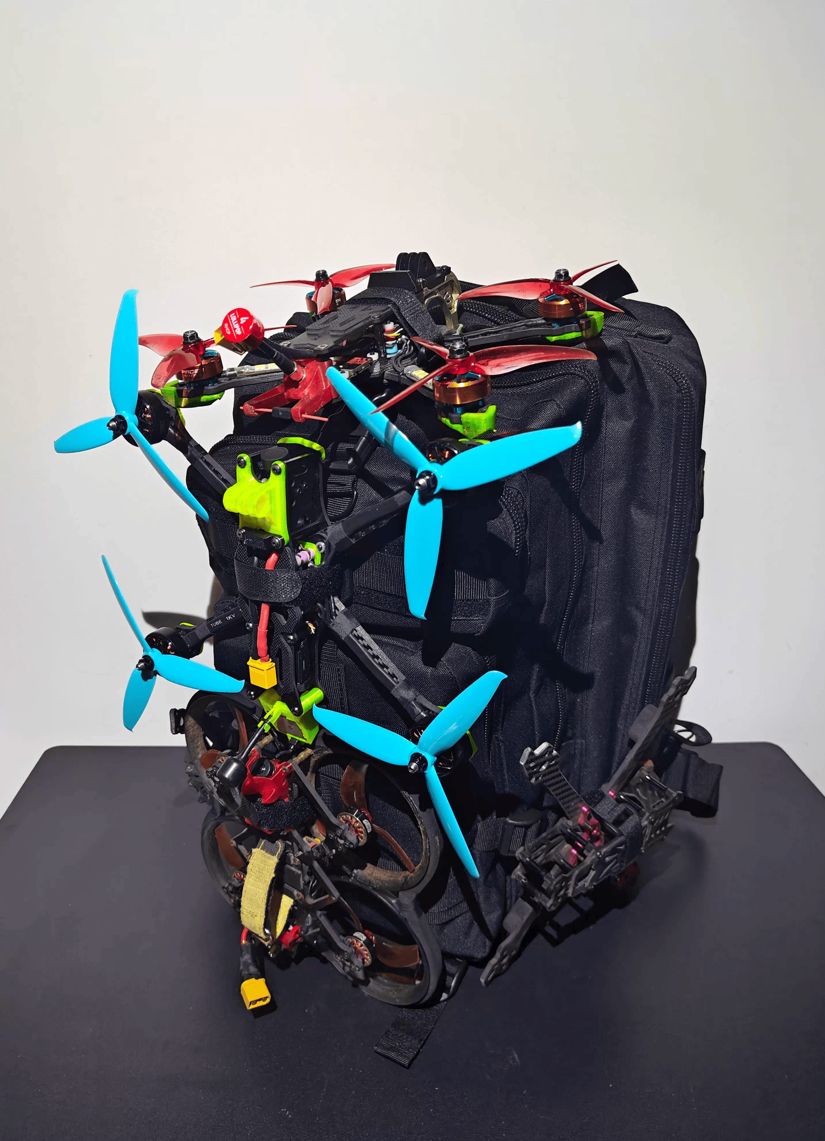 Drone Kit Waterproof - FPV Backpack Military Hang 4-5 Set