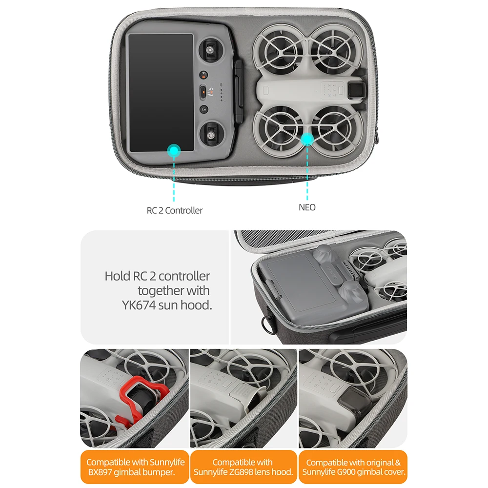 For DJI NEO RC 2 Remote Contro - Drone Kit Build Yourself recension och pris