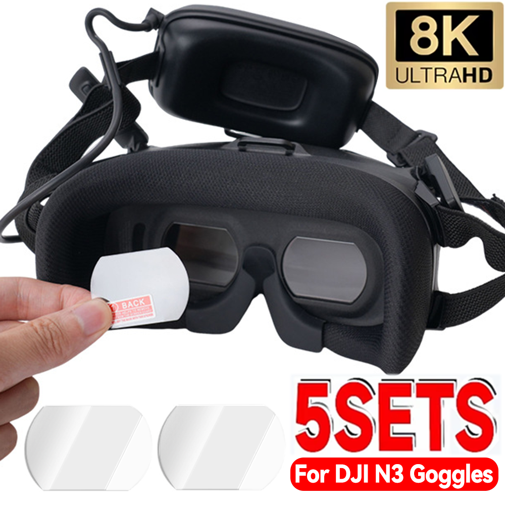 1-5sets HD Tempered Glass for  - Drone Kit Waterproof recension och pris