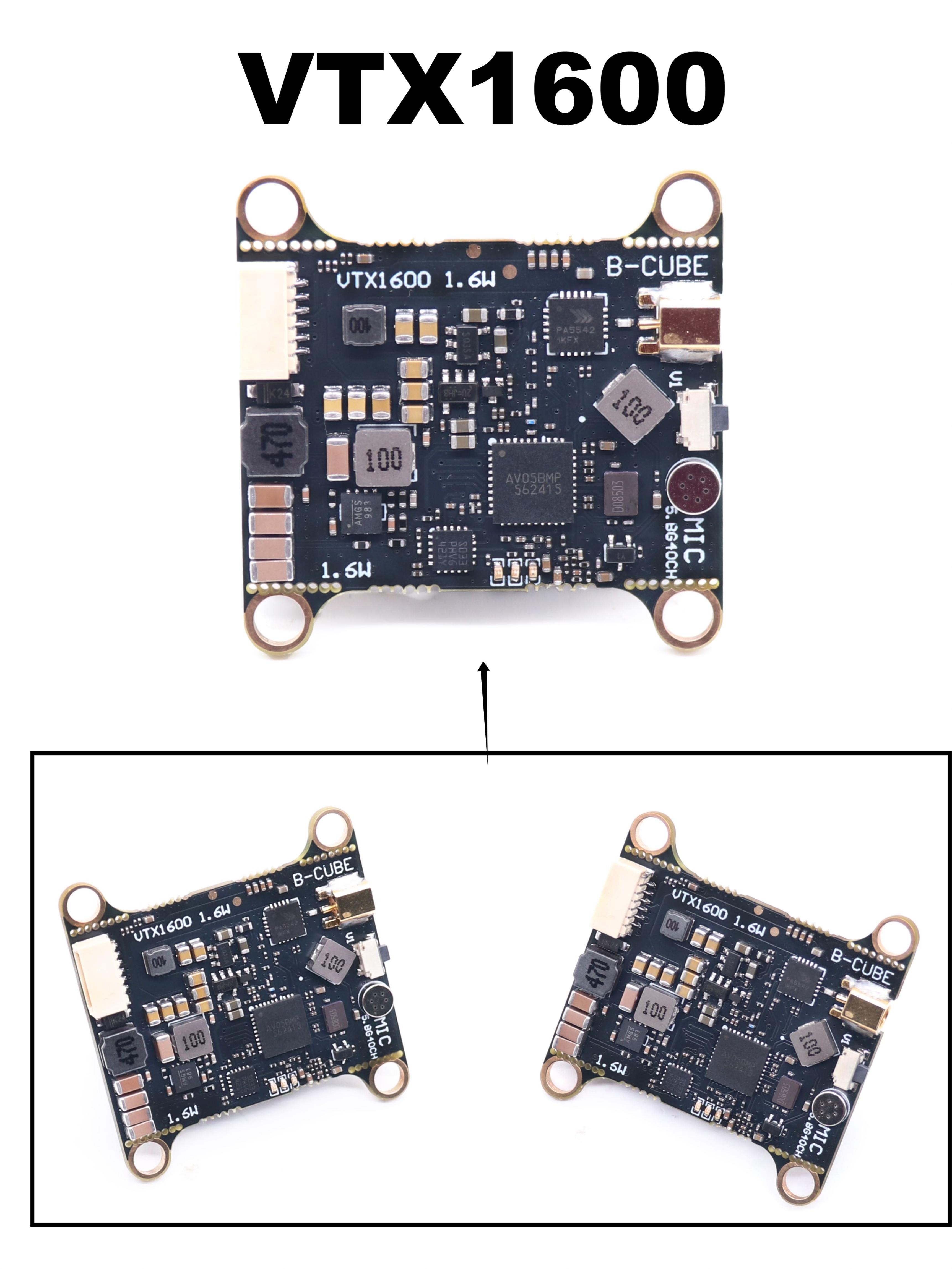 B-CUBE 5.8G VTX 800 1000 1600  - Drone Kit Vtol recension och pris