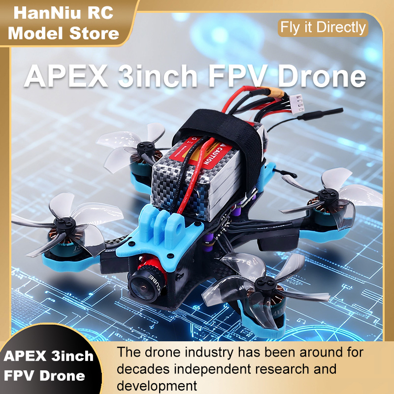 B-CUBE APEX 3inch FPV Drone Fr - Drone Kit Octocopter recension och pris