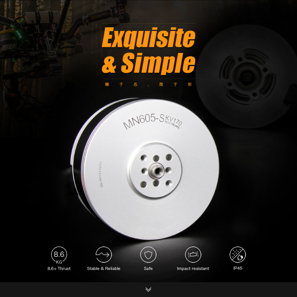 T-MOTOR 2PCS/SET Brushless Mot - Drone Kit Waterproof recension och pris