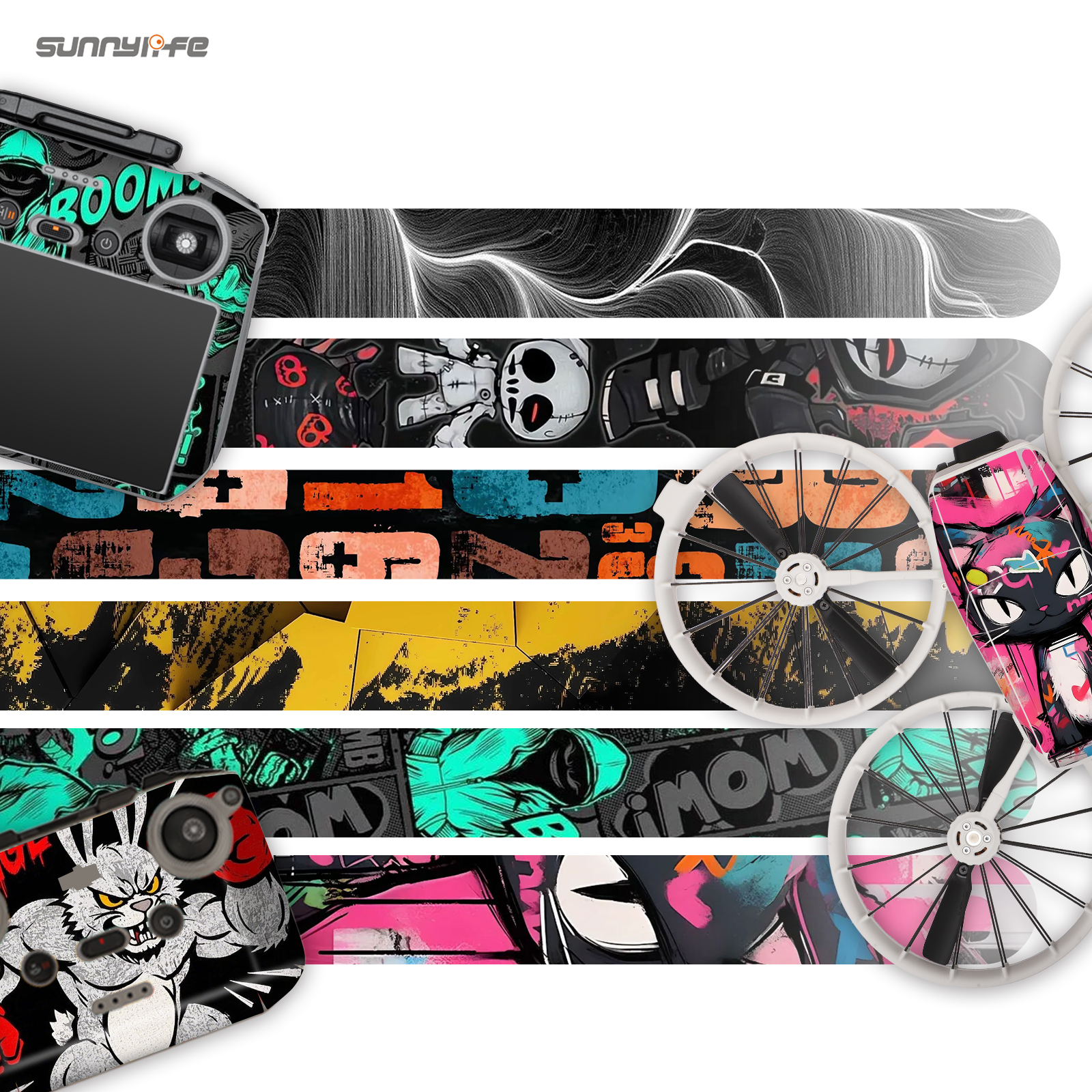 Sunnylife Sticker Kit for DJI  - Drone Kit Waterproof recension och pris