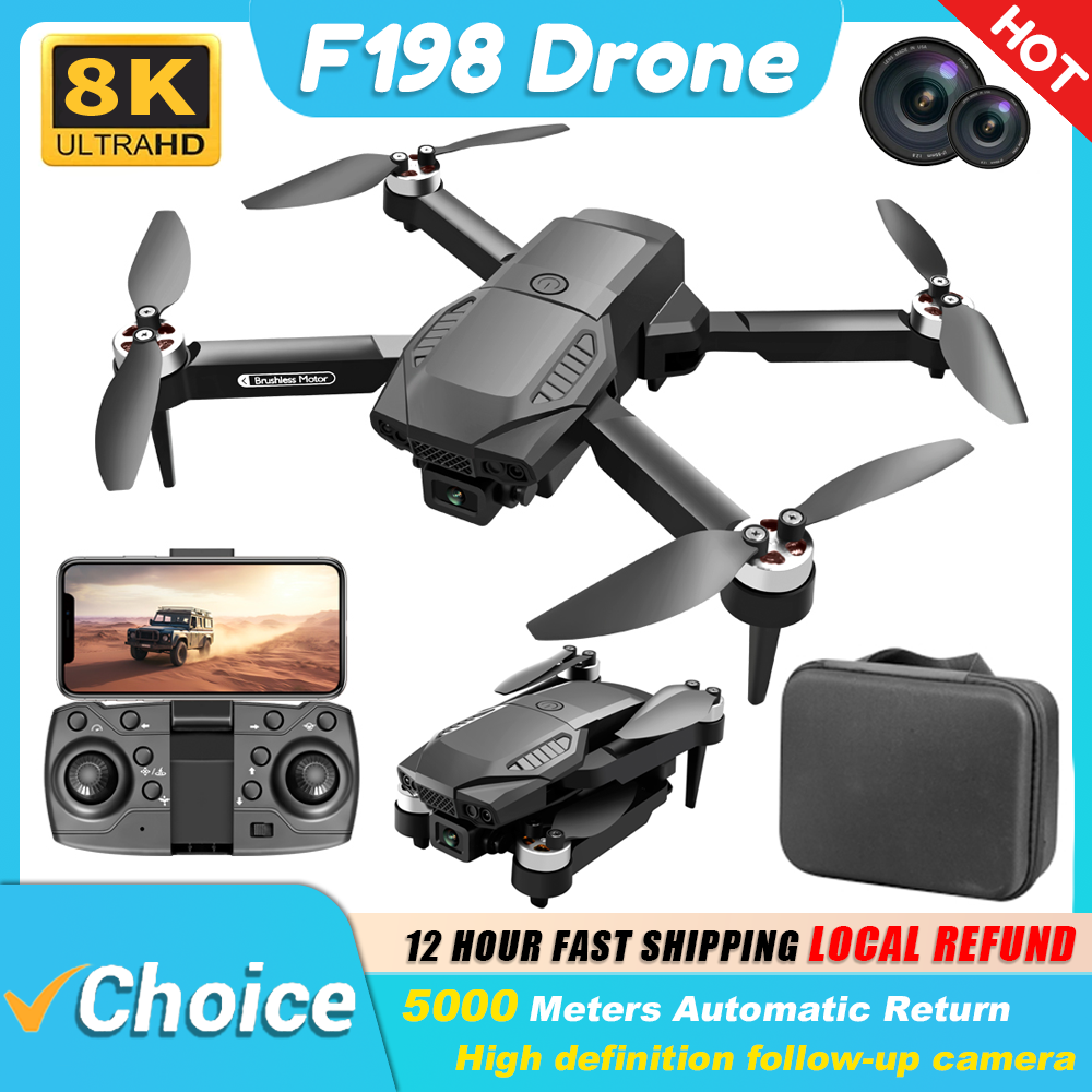 New F198 Drone Professional Du - Drone Kit Vtol recension och pris