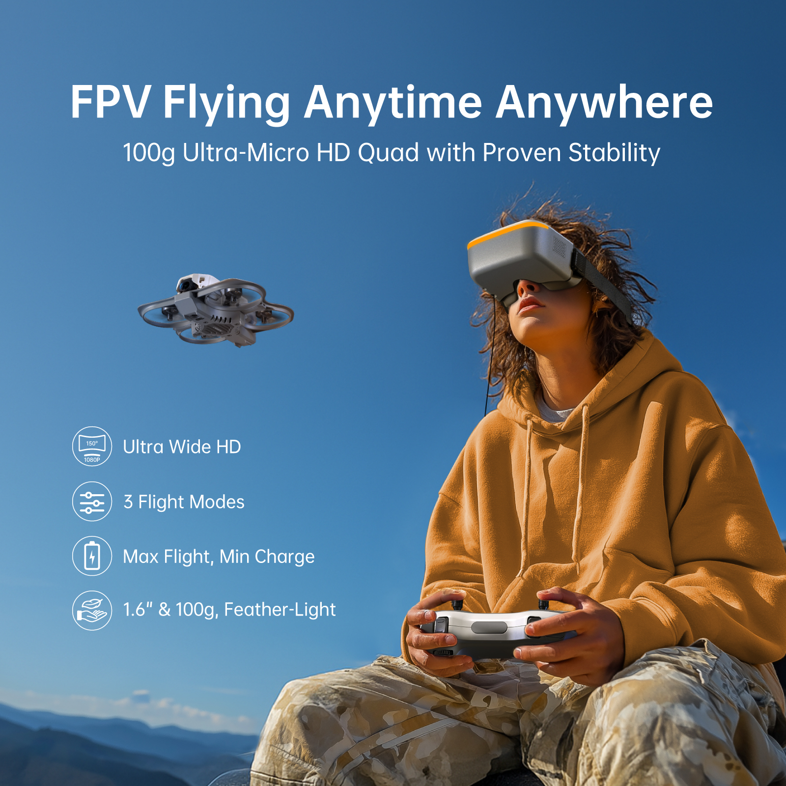 CADDXFPV Protos FPV Kit Racing - Drone Kit Build Yourself recension och pris