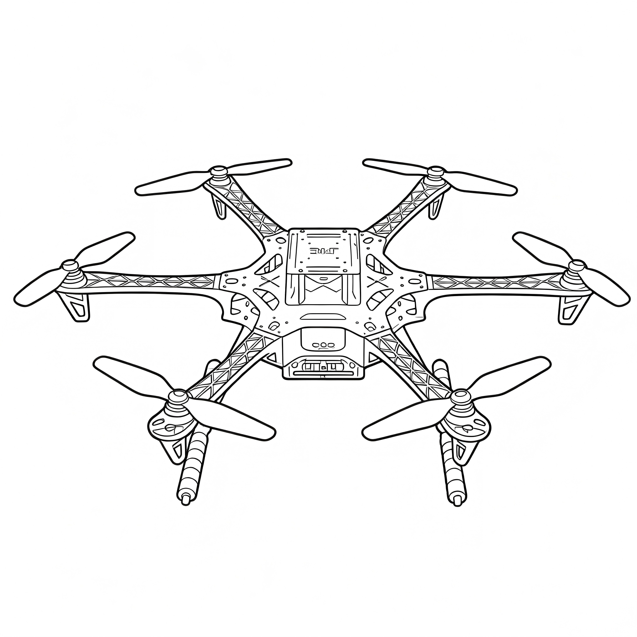 S550 RC Hexacopter Drone Frame - Drone Kit Hexacopter recension och pris