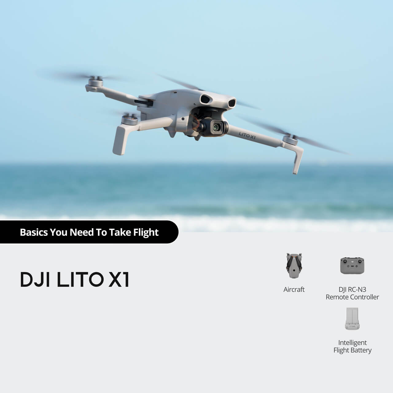 Lito X1 Smooth Flight Kit RC-N - Drone Kit Build Yourself recension och pris