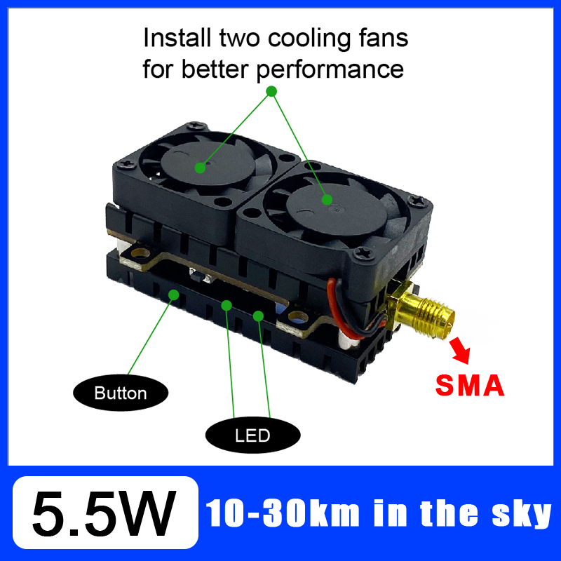 Long Range 5.8GHz 5.5W Video T - Drone Kit Long Range recension och pris