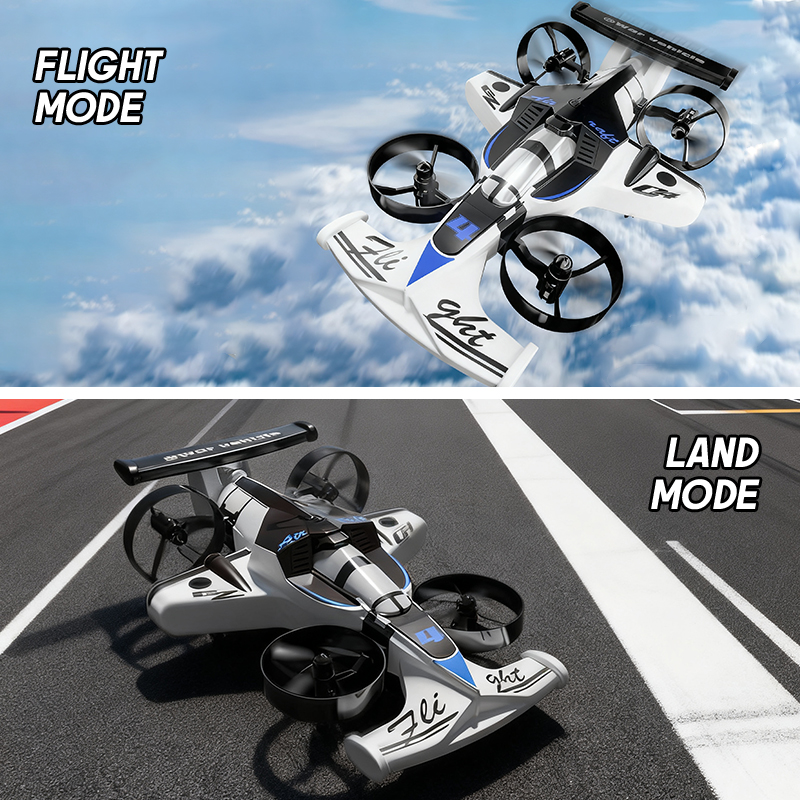 2in1 Mini Drone Air-Ground Fly - Drone Kit Professional recension och pris