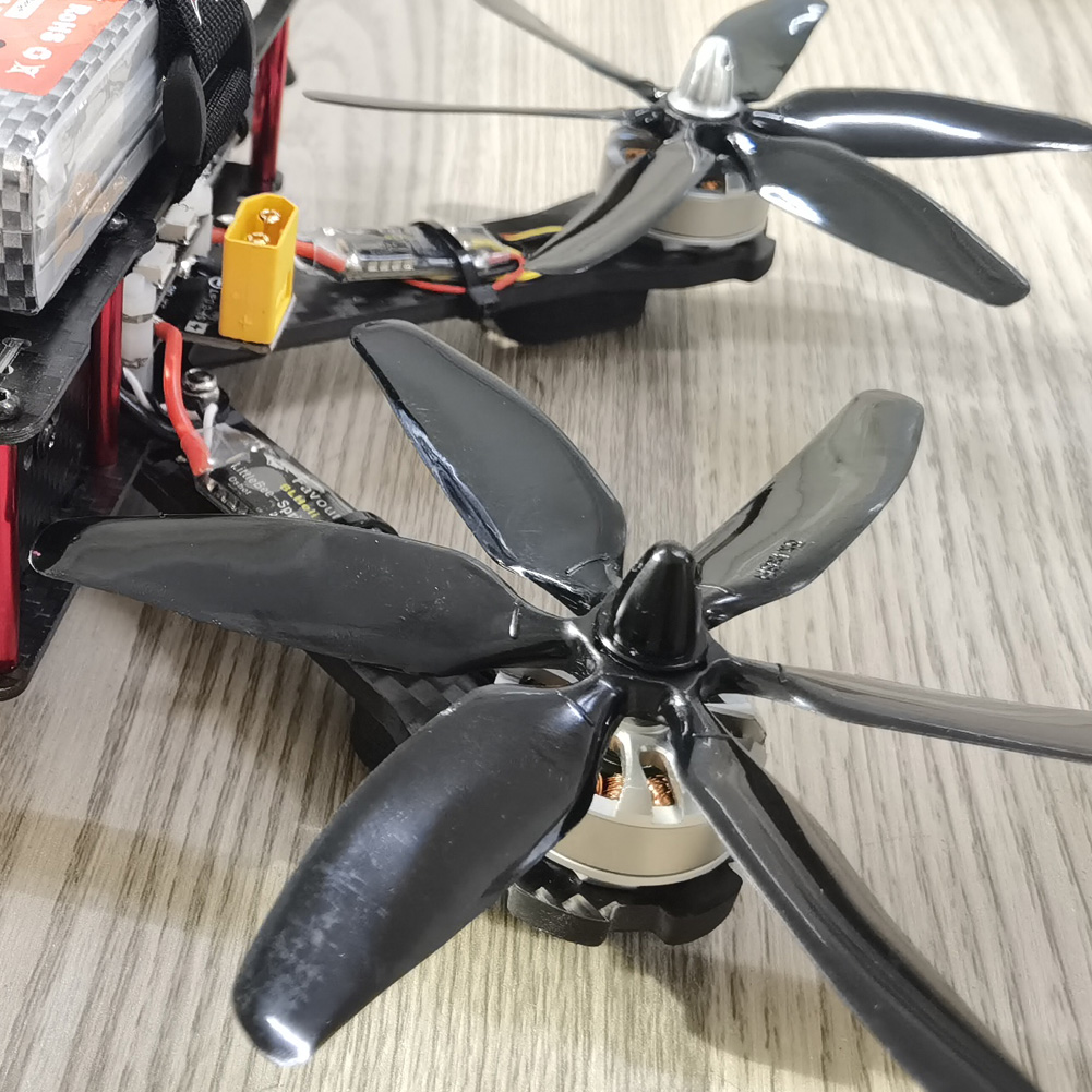 10pcs 504060 5x4x6 6-Blade Sin - Drone Kit Racing recension och pris